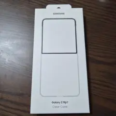 Samsung Galaxy Z Flip7 クリアケース　正規品