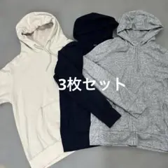 3枚セット エアリズム フード付きパーカー ユニクロ H&M