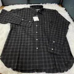 Sixty Nine 日本製 長袖シャツ 未使用タグ付　黒　チェック　レア