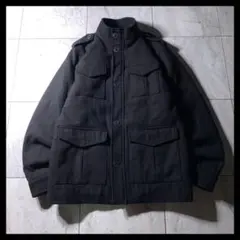 00s〜 OLD NAVY ウール M-65 ミリタリーフィールドジャケット 黒