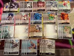 ワンピースカード 蒼海の七傑 黒 R以下 4コン