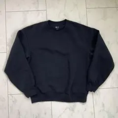 UNIQLO:C オーバーサイズスウェットシャツ 네이비