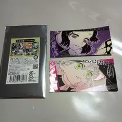 鬼滅の刃 箔押しステッカー 胡蝶しのぶ 甘露寺蜜璃　ジャンプショップ