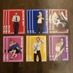 チェーンソーマン ポストカード　レゼ2マキマ3デンジ2アキ3パワー2天使2