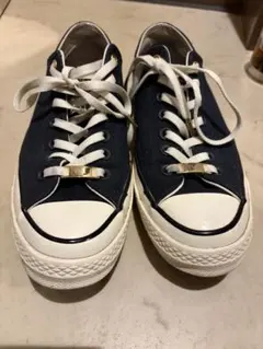 希少⭐︎CONVERSE ネイビー ローカット スニーカー