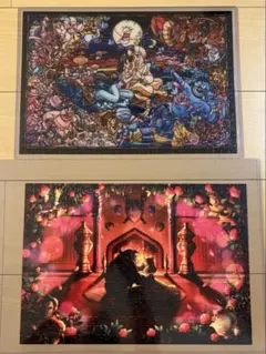 ディズニー　ジグソーパズル 2点セット