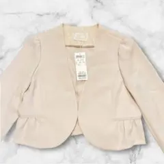 新品タグ付　anySIS ノーカラージャケット　スーツ　大きいサイズ　4（XL）