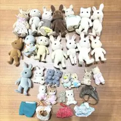 シルバニアファミリー　人形　ジャンク　まとめ売り　シルバニア