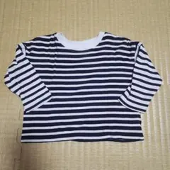 UNIQLO BABY ストライプ長袖Tシャツ 90cm