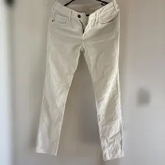 【earth music&ecology】ホワイト スキニーパンツ