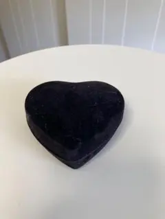ハート型 ベロア調 ジュエリーケース アクセサリーボックス
