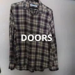 チェック柄 長袖シャツ メンズ