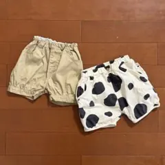 ベビー かぼちゃパンツ 無印良品 tete a tete 80cm 90cm