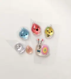 正規品　ボンボンドロップシール　ミニ しずくちゃん　しずくの森のなかまたち