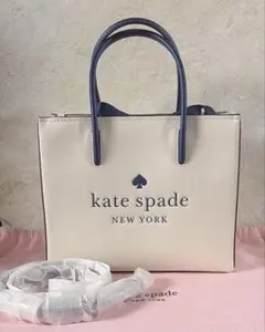 kate spade エラ ビーチ チェアストライプ メッシュ X トートバッグ