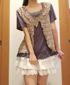森ガール フェアリーグランジ axes femme 半袖カーディガン - メルカリ