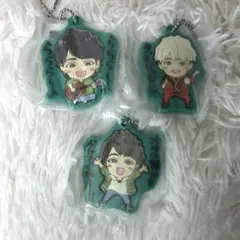 カプセルWEST. 関西七色男大祭り 神山智洋 ラバーキーホルダー3種セット