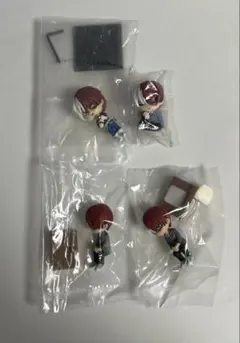 僕のヒーローアカデミア　轟焦凍　ちびきゅんキャラ、帰り道のひととき、肩ズン