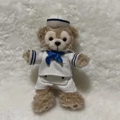 ディズニー　ダッフィー　ぬいぐるみバッチ