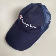 Champion メッシュキャップ ネイビー メンズ 帽子 大人用