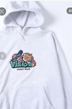 【VISION STREET WEARビッグシルエット グラフィックタイガー刺繍