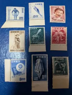 銭単位切手 昭和9年 日本赤十字国際会議記念 4種完 概ね綺麗 680円