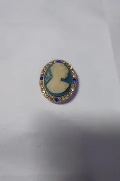 カメオ　ブローチ　ヴィンテージ
