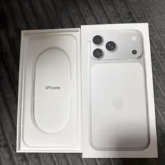 iPhone 17 Pro Max 空箱 シルバー