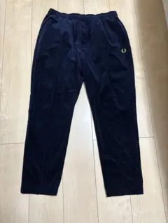FRED PERRY ベロア トラックパンツ ネイビー Mのサムネイル