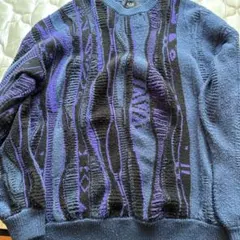 AZUL by Moussy 多色ニットセーター FREEサイズ