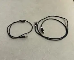 USBケーブル 2本セット type−A type−B typeC