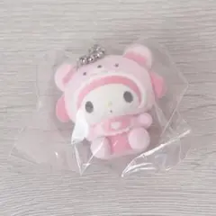 シークレットオーナメントマスコット　ラテクマベビーフロッキーマスコット　マイメロ