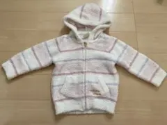 当日発送！ジェラートピケ♡ふわふわパーカー　70-80cm