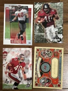 Mike Alstott NFLカード 4枚セット Buccaneers