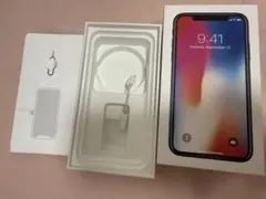 iPhone X 空箱　スペースグレー