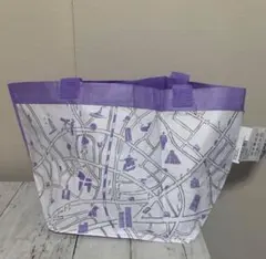 イケア　⚪️IKEA⚪️エコバッグ⚪️ マップ　Violetのサムネイル