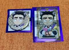 鬼滅の刃 ナンジャタウン 缶バッジ クリアカード 悲鳴嶼行冥