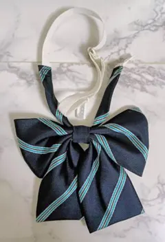 なんちゃって制服　イーストボーイ　リボン　ネイビー