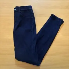 UNIQLO ダークブルー ウルトラストレッチレギンスパンツ　スキニーパンツ