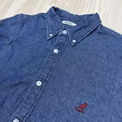 KANGOL‪×BEAMSデニムシャツ 半袖 ボタンダウンのサムネイル