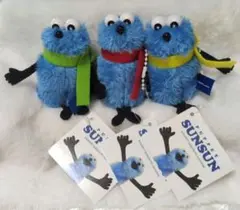 パペットスンスン　ぬいぐるみ　マスコット　winter ver. マフラー