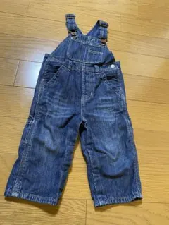 GAP ダークブルーデニムオーバーオール