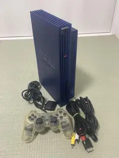 PS2 本体 オーシャンブルーSCPH-37000　即日発送！