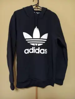 正規店購入。極上品！ラスイチ、adidas 撥水パーカー 黒