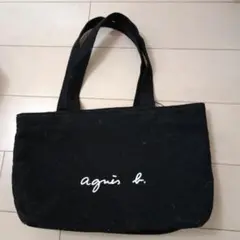 agnès b. 黒 トートバッグ