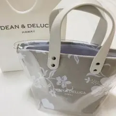 DEEN & DELUCA HAWAII クリアトートバッグ　ロイヤルハワイアン