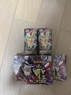 ポケモンカードムニキスゼロ　メガドリームEX BOXシュリンク付き