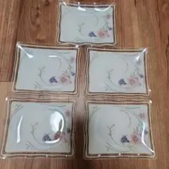 昭和レトロ　皿　氷菓　5枚　セット　まとめ売り