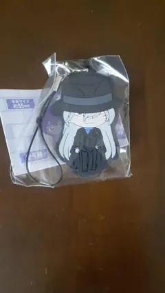 名探偵コナン ジン カプセルラバーストラップ