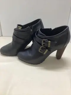 U DIESEL ディーゼル レザーブーティ ブラックのサムネイル